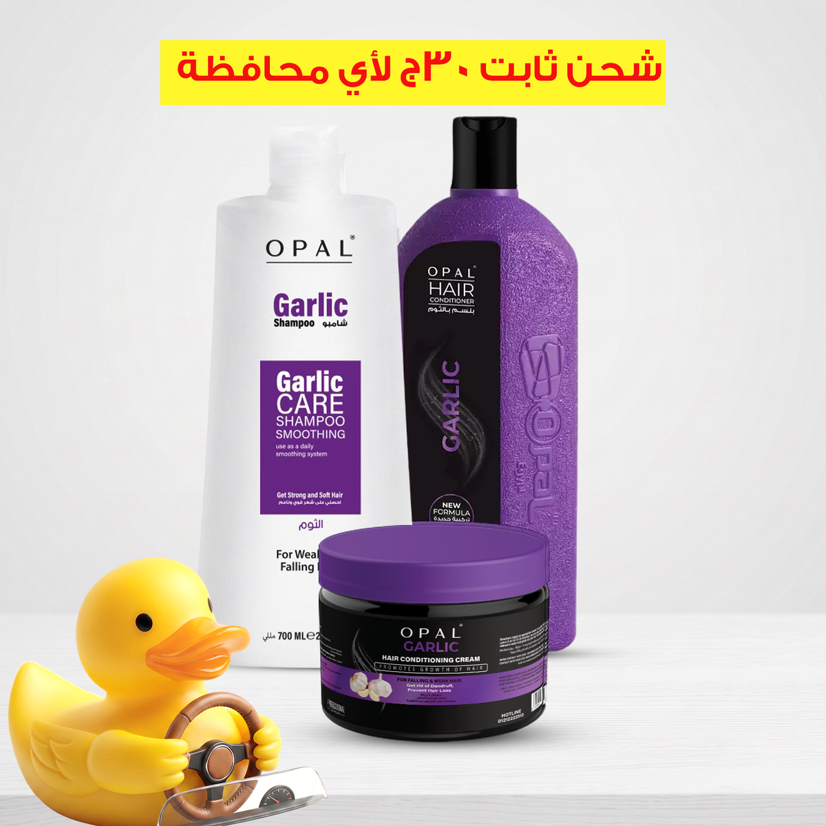 Garlic Hair Care Collection