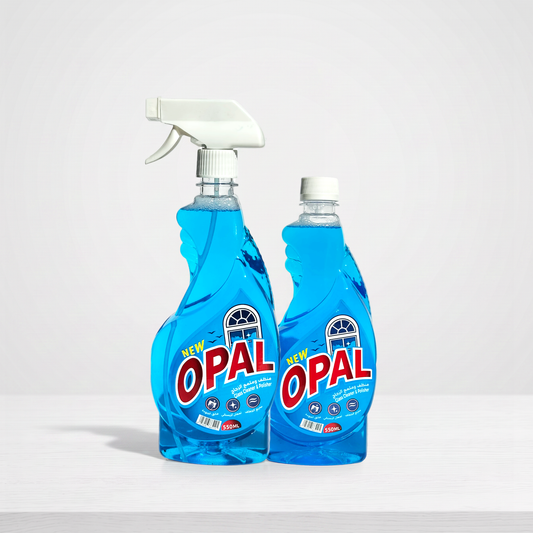 Glass cleaner – refill included as a gift